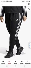 Women  s Adidas Black Tiro Trackpant Plus Size 2X