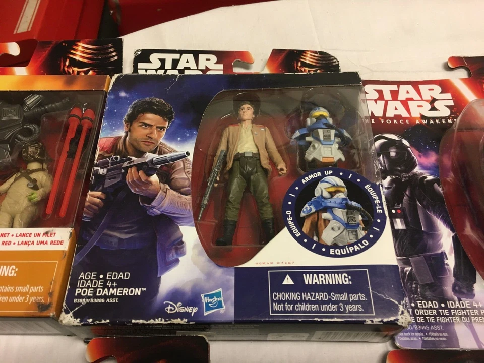 Lote de 11 Hasbro Star Wars El Despertar de la Fuerza Kylo Ren Rey Kanan Etc. Figuras Foto 3 de 4
