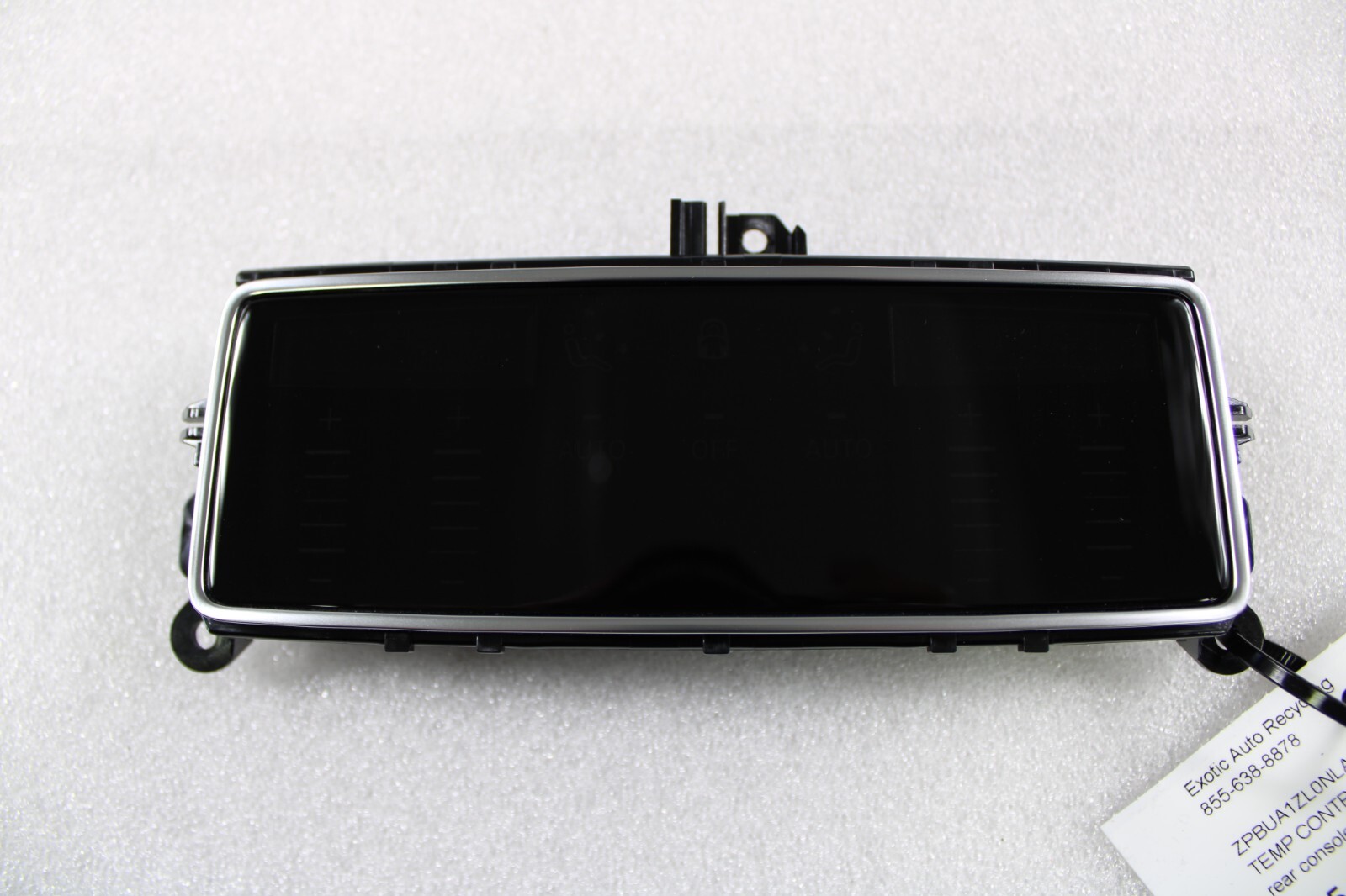 Lamborghini Urus, Rear Console Temperature Control, Used, P/N 4K0919158B