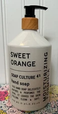 SOAP CULTURE 41 SWEET ORANGE LIQUID HAND WASH 21.5 OZ HOME & BODY CO SOAP