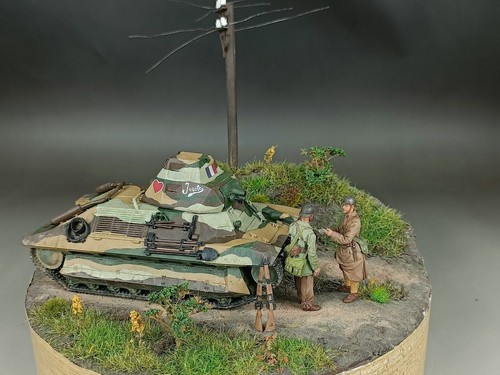 1/35 Built WWII French FCM36 Light Tank 3D Printed Model - Picture 6 of 23