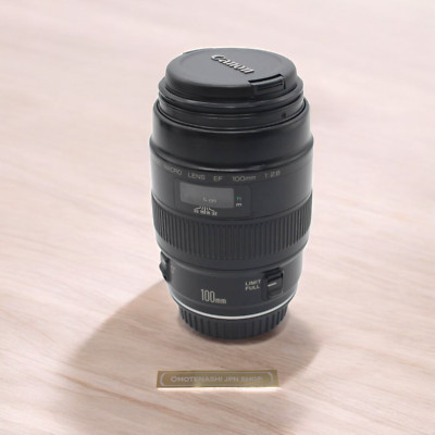 Canon EF 100mm f/2.8 [Mint-] Macro Portrait Prime AF Lens Working good