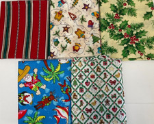 FAT QUARTER BUNDLE OF 5 - CHRISTMAS - FQ796