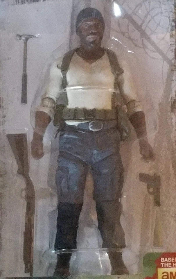 TWD McFarlane The Walking Dead Tyreese Action Figure Series 5 Pistol Hammer New - Image 2 of 4