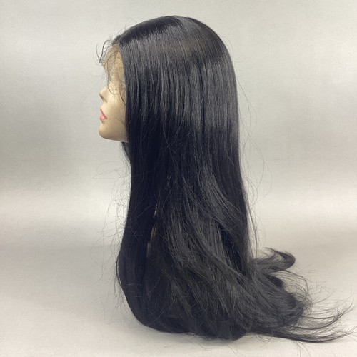 MLF560 Suzie #1B Off Black Long Straight Premium Synthetic Lace Front Wig - Picture 5 of 9