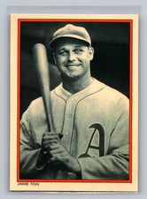 Jimmie Foxx 1985 Topps Circle K All Time Home Run Kings #7 Baseball MLB Card HOF