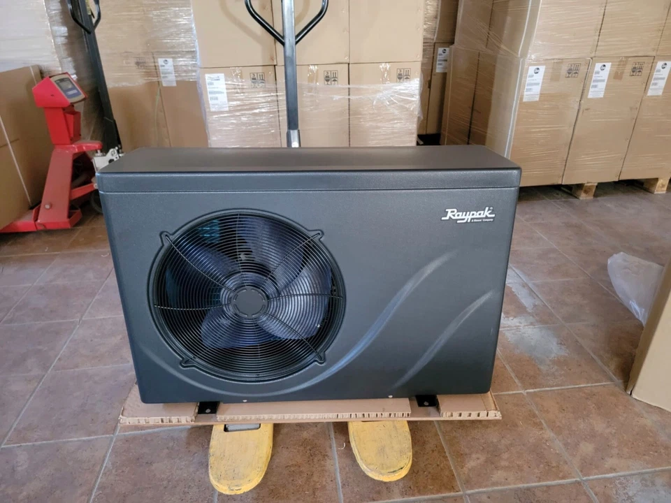 Raypak Rheem 40i Crosswind Bomba de Calor Piscina y Spa Calentador/Enfriador 33.500 BTU Foto 2 de 4