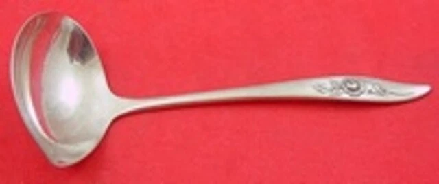 Belle Rose by Oneida Sterling Silver Sauce Ladle 5 3/8" Serving