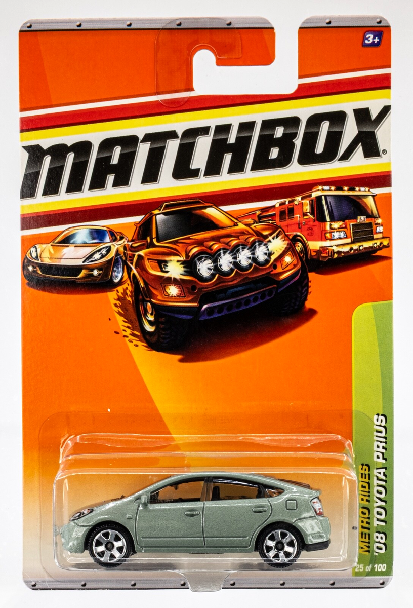 2009 Matchbox #25 '09 Toyota Prius SILVER PINE MICA (GREEN
