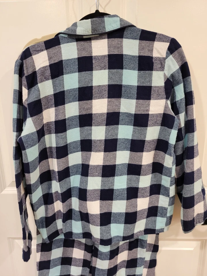 💜Juego de pijama a cuadros Croft and Barrow tamaño pequeño Foto 4 de 4