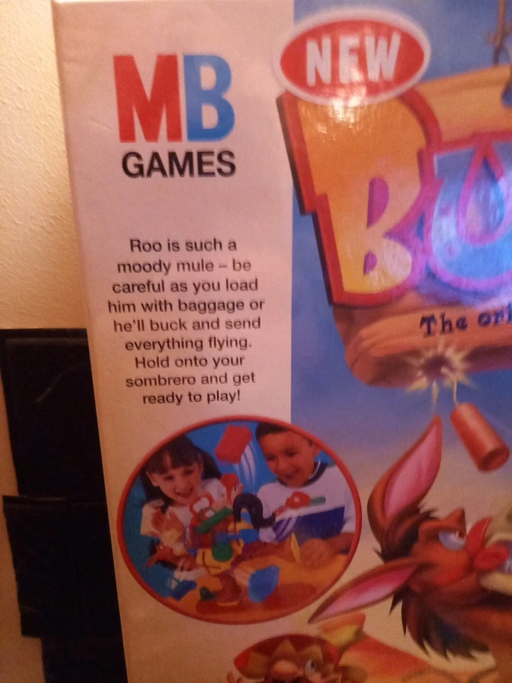 BUCKAROO! Vintage Game by MB The Saddle Stacking Game  - Image 4 of 4