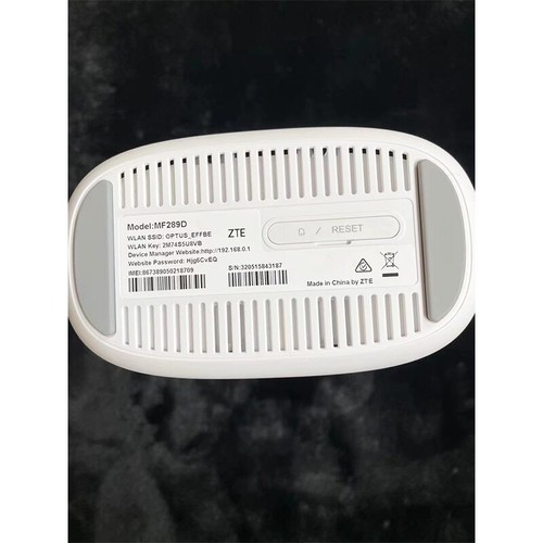 Unlocked ZTE Optus LTE CPE MF289D LTE 3CA WIFI 6 UP to 64 Users 4G+ Router MF289 - Afbeelding 6 van 8