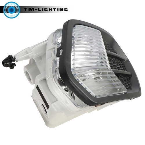 Front Fog Lights w/Black Cover For 2017-2019 Ford Escape Right Passenger Side - Picture 4 of 8