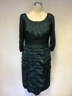 coast dark green dress