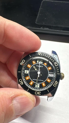 30MM 1977 TIMEX SPRITE 30MM MECHANICAL 2377302577 UNISEX VINTAGE WATCH FOR PARTS