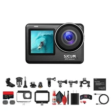 SJCAM SJ10 Pro Dual Screen Action Camera Bundle