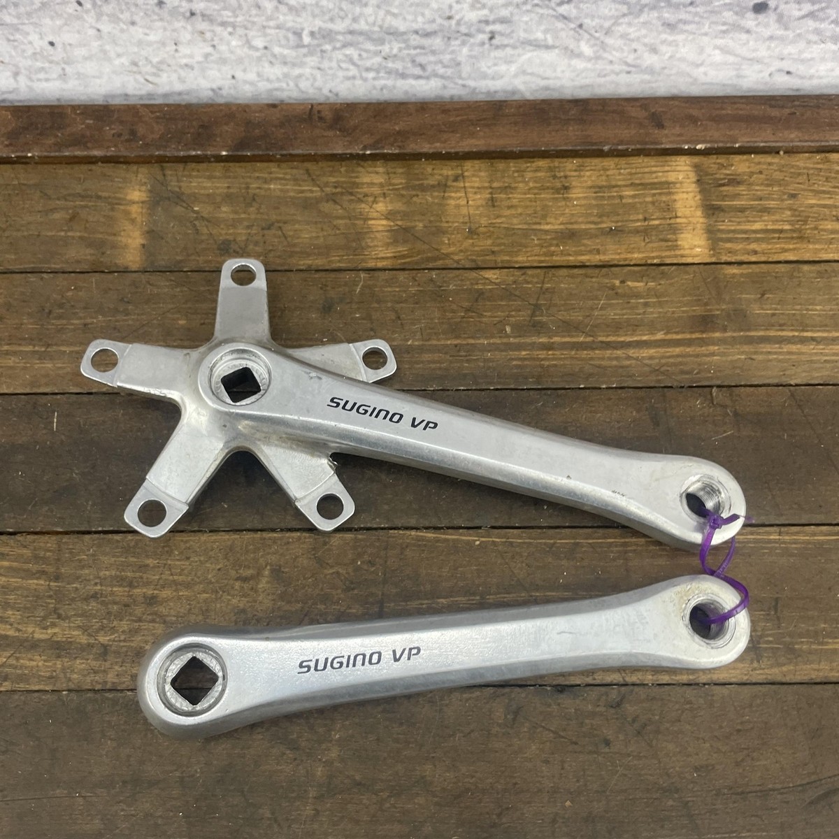 ■■最終特価■CARVING■156cm■調整ビン付■GRIPWALK■ Vintage Sugino VP Crankset 175mm TRIPLE 110 Tour Japan