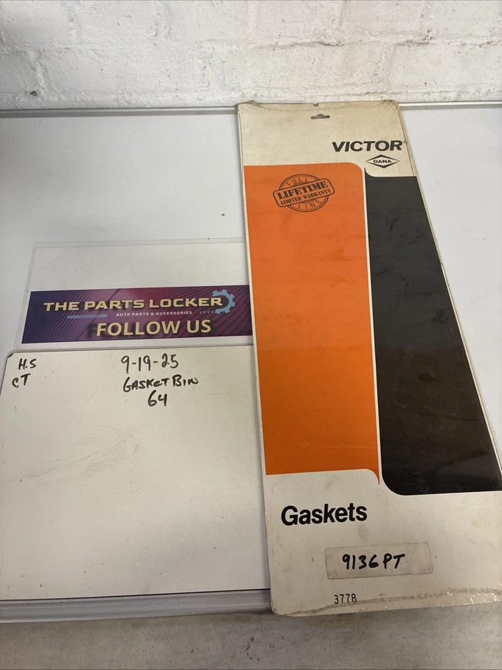 Junta de culata de motor Victor Reinz 3778, original nuevo stock antiguo, vintage, Foto 2 de 4