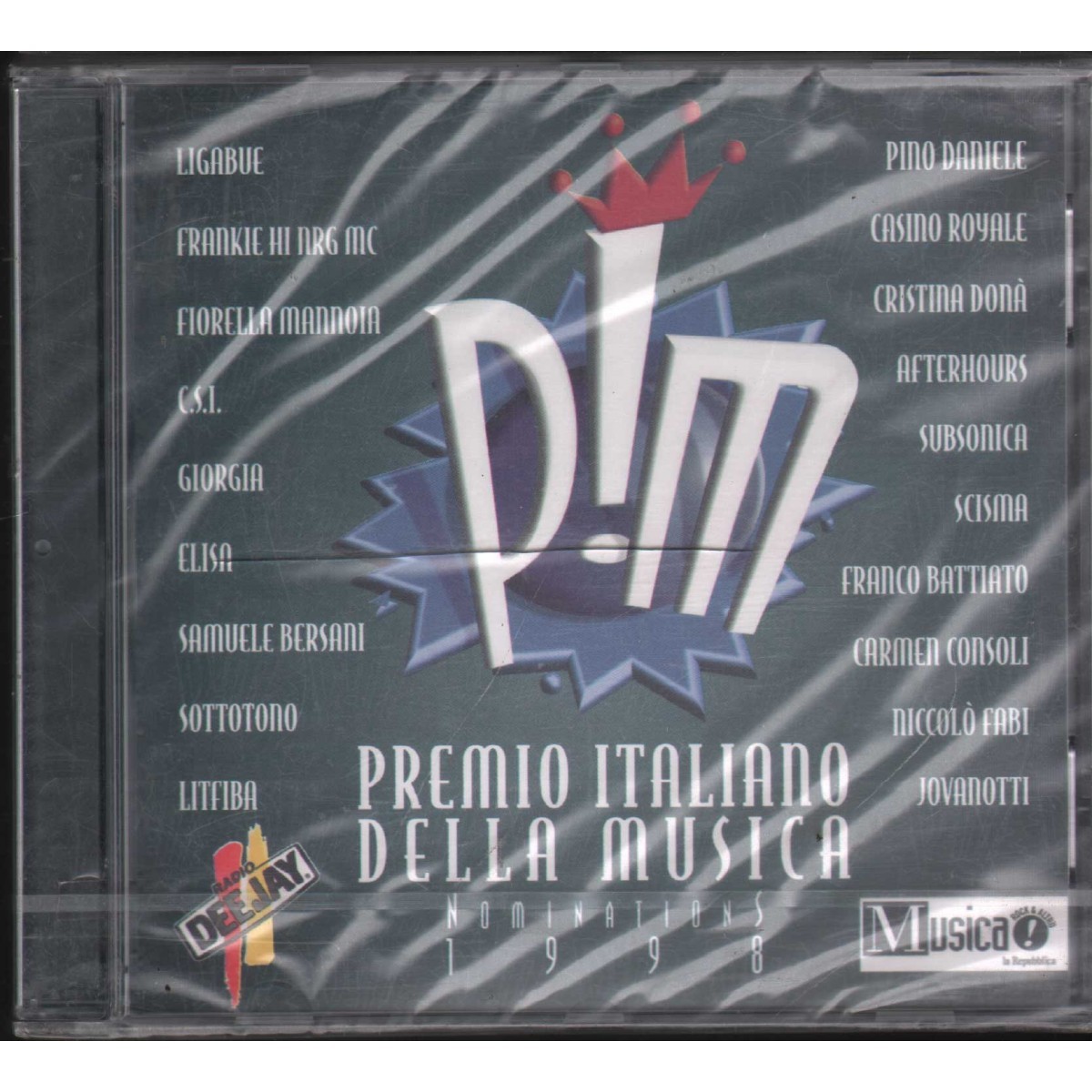 Various CD Premio Italiano Della Musica - Nominations 1998 – 5583532 Sealed