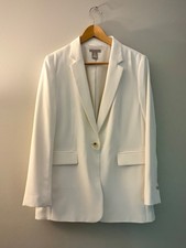 New H M One Button Blazer Jacket Women's Size Medium