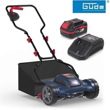 GÜDE Akku Spindelmäher GSPM 18 mit Akku 4.0 Ah,  Ladegerät  Rasenmäher