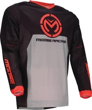 Moose Racing Qualifier 25 Mens MX Offroad Jersey Orange/Black