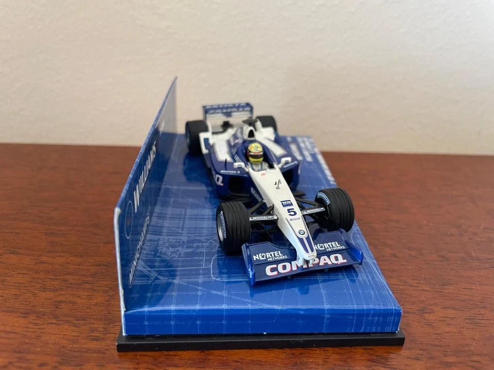 Minichamps 1:43 Williams BMW FW23 Ralf Schumacher 2001 San Marino GP - Immagine 4 di 4