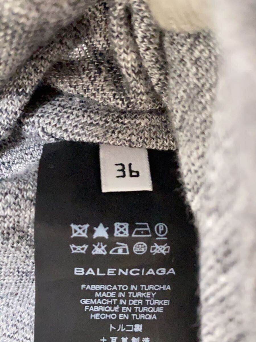 BALENCIAGA altra giacca 36 cotone nero tinta unita 312911 TEF11 usata