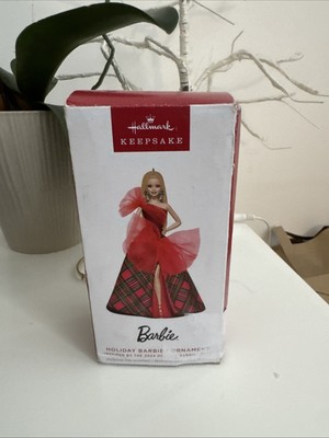 Hallmark Keepsake Ornament 2024 Holiday Barbie