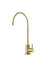 Kraus Purita Filter Single Handle Kitchen Faucet Brushed Brass FF-100BB 12"