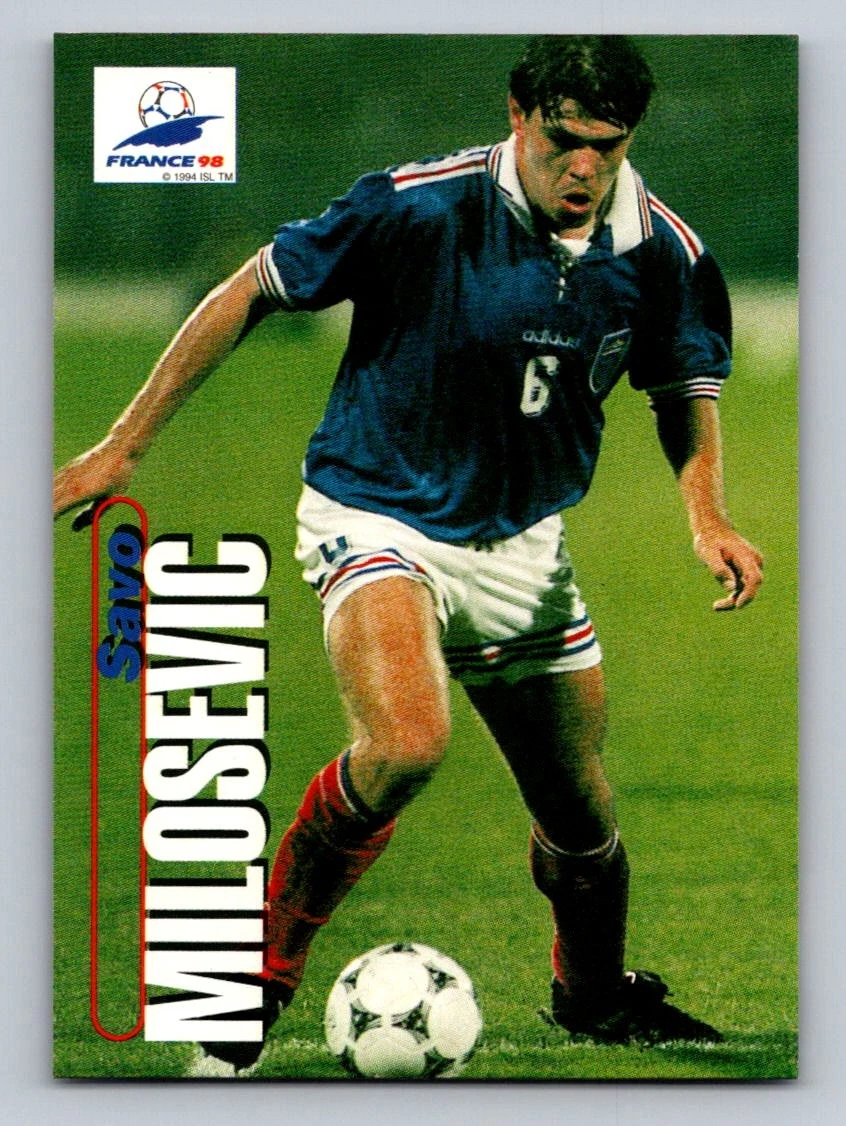 Carte Panini Dragan Stojkovic #68 – Coupe Du Monde 1998 – Signée PSA 9 (Neuve)