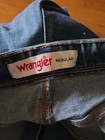 Wrangler Mens Classic Straight Jeans Blue Pockets Regular Fit Denim 36×29 — photo 2