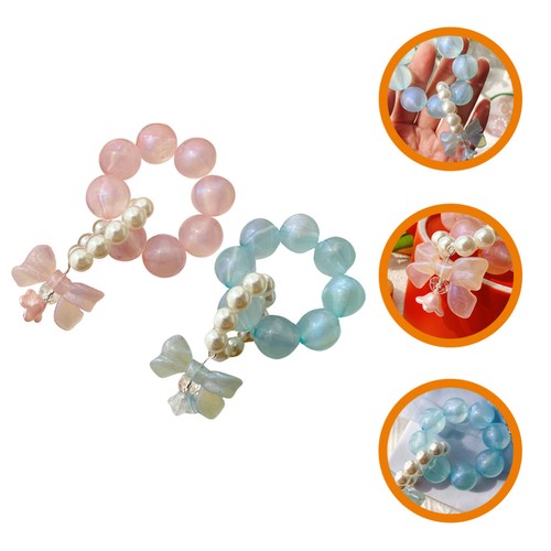 2 Pcs Mobile Phone Key Beads Pendant Charm Strap Charms Pendants - 第 11/12 張圖片