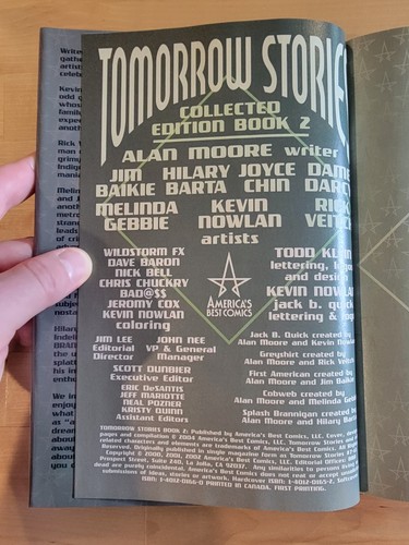 Tomorrow Stories by Alan Moore Book 1 & 2, Hardcover, First Printing 2002, 2004 - 第 7/13 張圖片