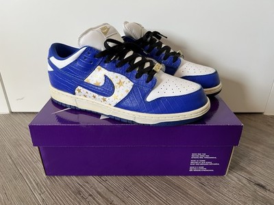 Nike Dunk Low X Supreme  Hyper Royale  (blau) EU44.5/US10.5