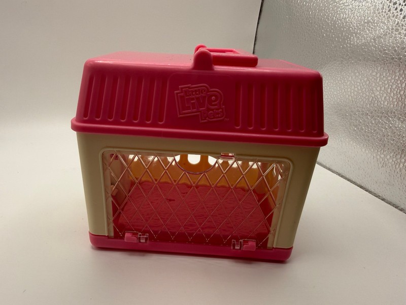 Little Live Pets Pink Pet Carrier Kennel w/Handle Mose Toys VM30523 Accessory