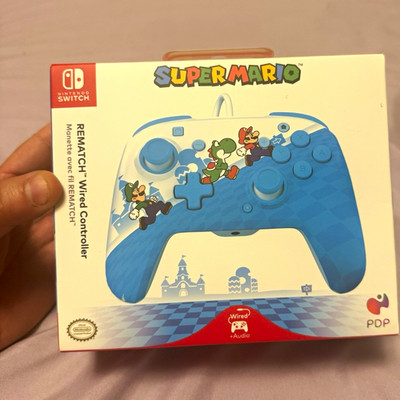 NEW PDP REMATCH Wired Controller Super Mario Escape Nintendo Switch Official