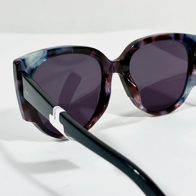 Christian Dior Night 55mm Cat Eye Sunglasses 1/S 0RJA Havana Light