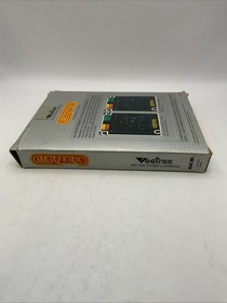 Berzerk (Vectrex, 1982) Complete In Box w/ Overlay, Manual, & Tray