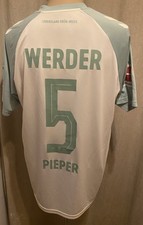 Werder Bremen hummel Matchworn Trikot 2024/25 "MATTHÄI" + Nr.5 Pieper Gr.L