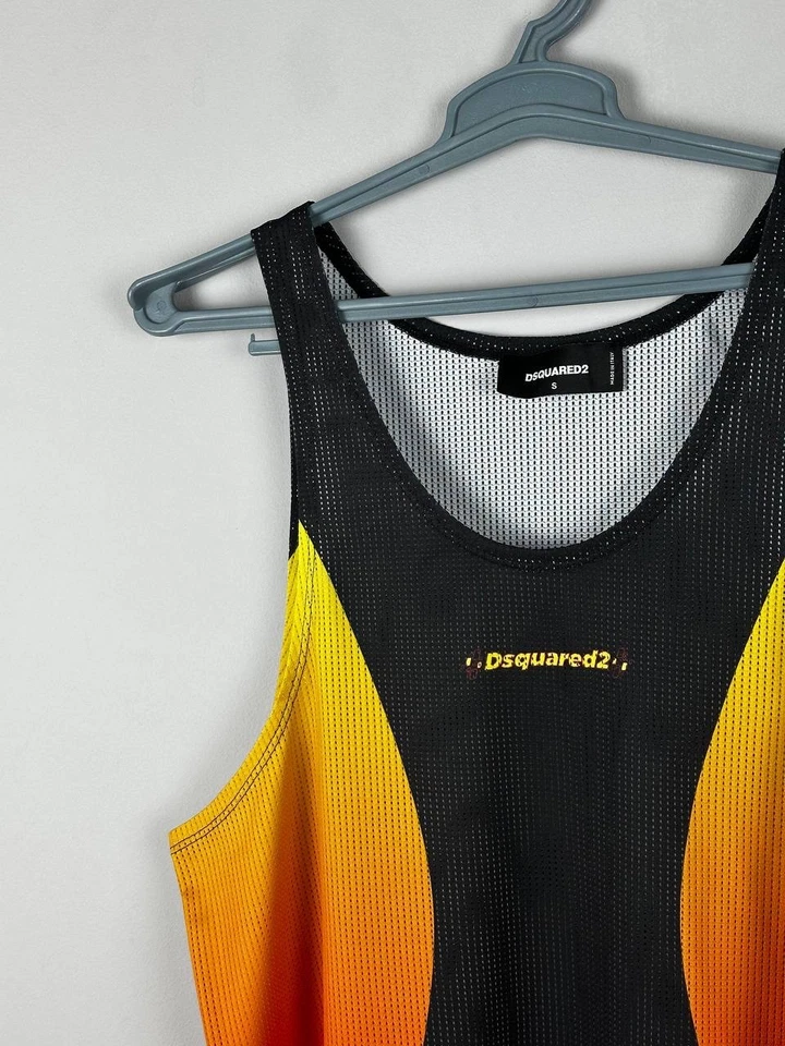 Dsquared2 роскошь сетки Sport Майка размер S - Изображение 3 из 4