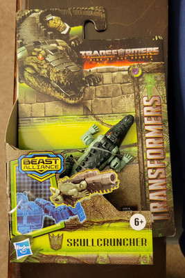 NEW Rise of the Beasts Movie, Beast Alliance, Beast Battle Masters Skullcruncher