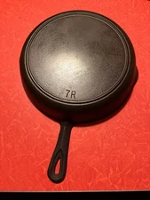VTG Birmingham Stove & Range Century Series Vintage Cast Iron Skillet No. 7 BSR