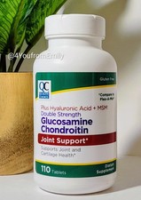 Glucosamine Chondroitin Joint Support  Hyaluronic Acid  MSM 110 Tabs Exp 9/27