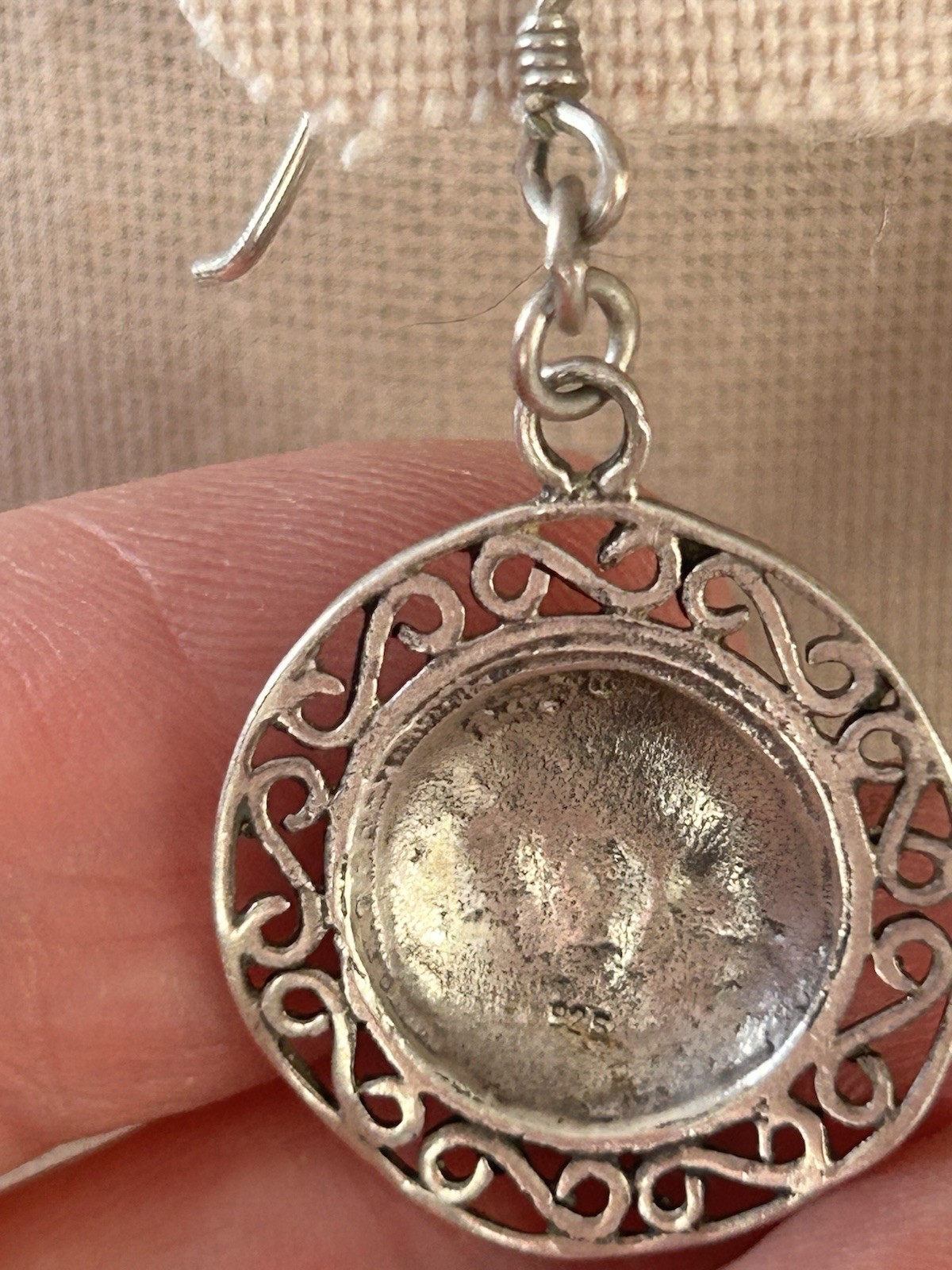 Celestial Anthropomorphic Sterling Silver Earring… - image 4