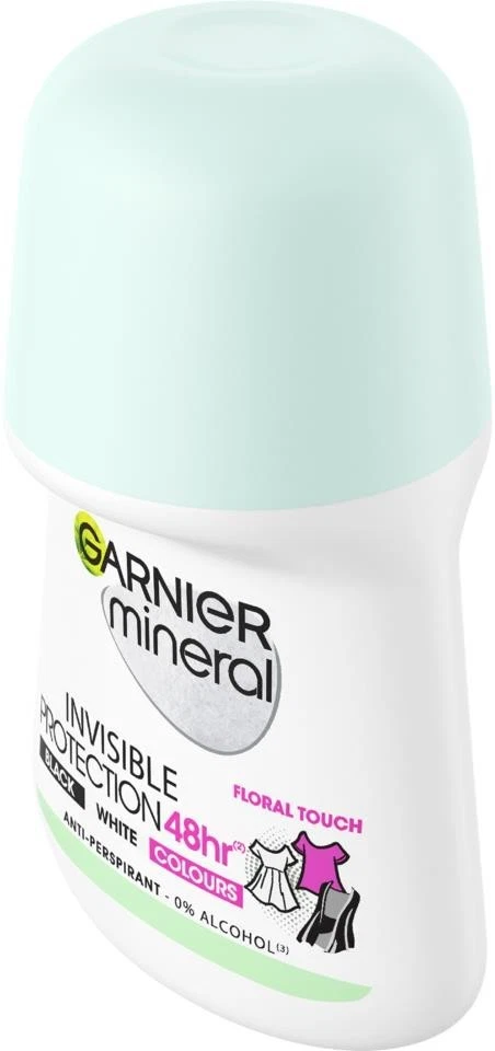3 Pack GARNIER Invisible Protection 48h Anti Marks Stains Roll On Deodorant 50ml - image 3 of 3