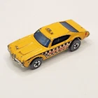 VIntage Yellow Hot Wheels Maxi Taxi Diecast Car