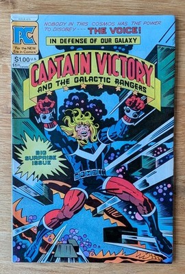 Captain Victory #10- Pacific Comics - 1982- Vgc/fn- Bagged & Boarded