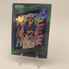 2024 Panini Prizm Hype Green Prizm #3 Puka Nacua Los Angeles Rams