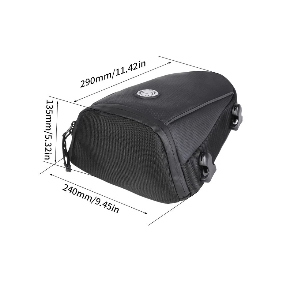 4L Storage Luggage Waterproof Rear Seat Tool Bag For Yamaha MT-07 FZ07 2014-2020 - Image 2 of 4